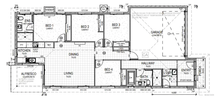 Floorplan of Homely land listing, 4 Fyfe Street, Walloon QLD 4306