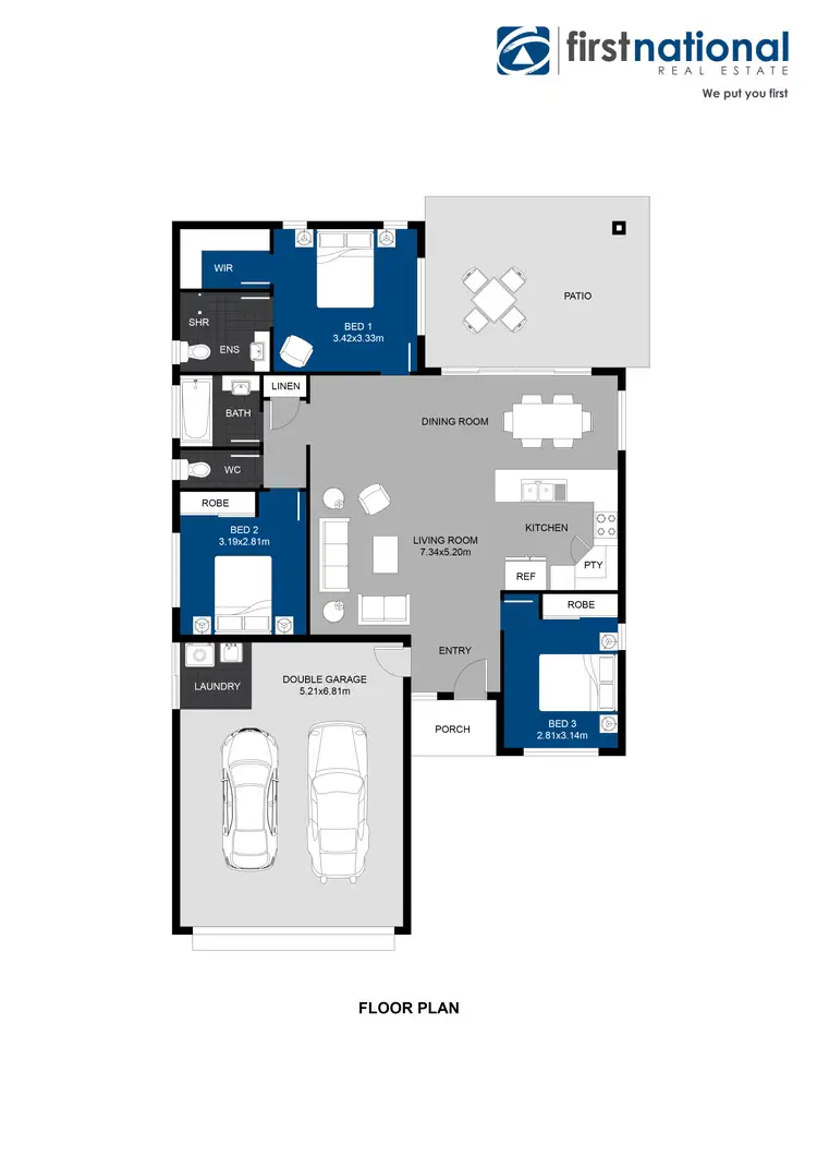 Floorplan of Homely house listing, 17 Maidment Road, Tolga QLD 4882