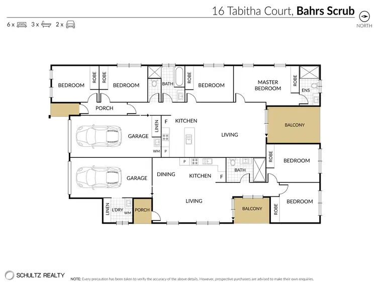Floorplan of Homely house listing, 16 Tabitha Court, Bahrs Scrub QLD 4207