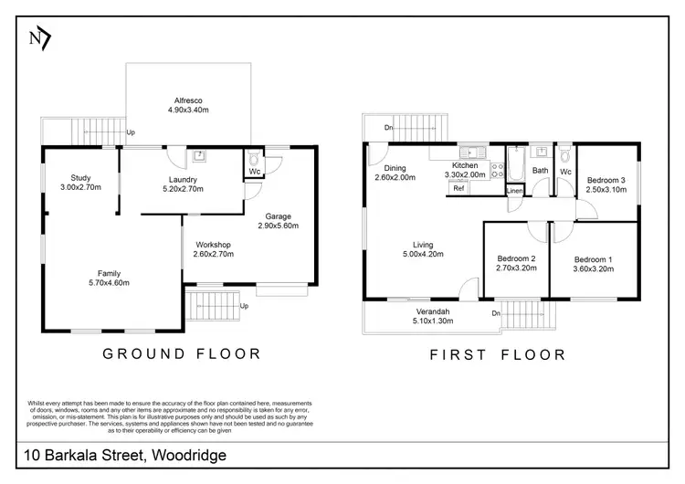 Floorplan of Homely house listing, 10 Barkala Street, Woodridge QLD 4114