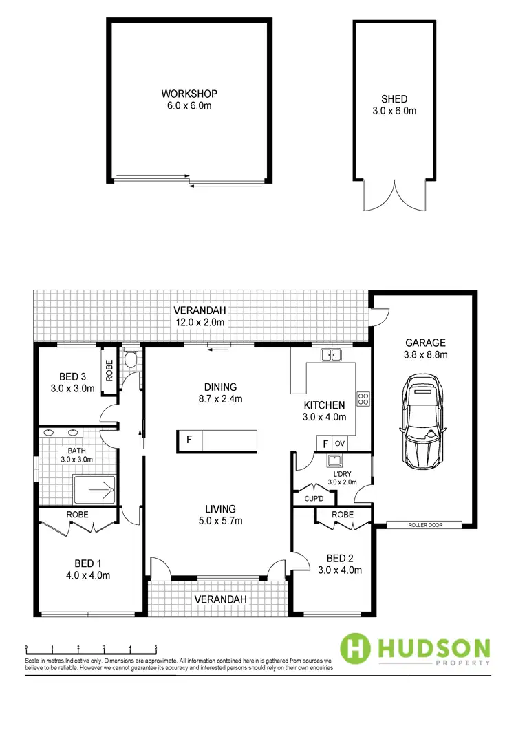 Floorplan of Homely house listing, 40 Edgar Street, Portland VIC 3305