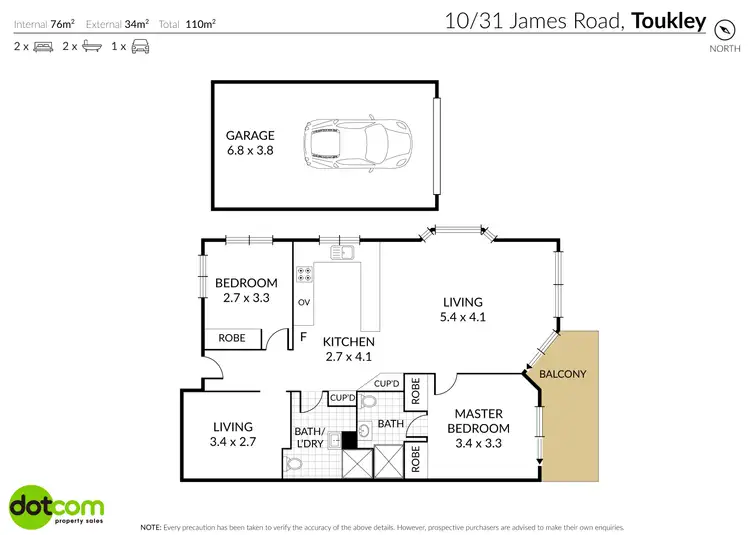 Floorplan of Homely retirement listing, 10/31 James Road, Toukley NSW 2263