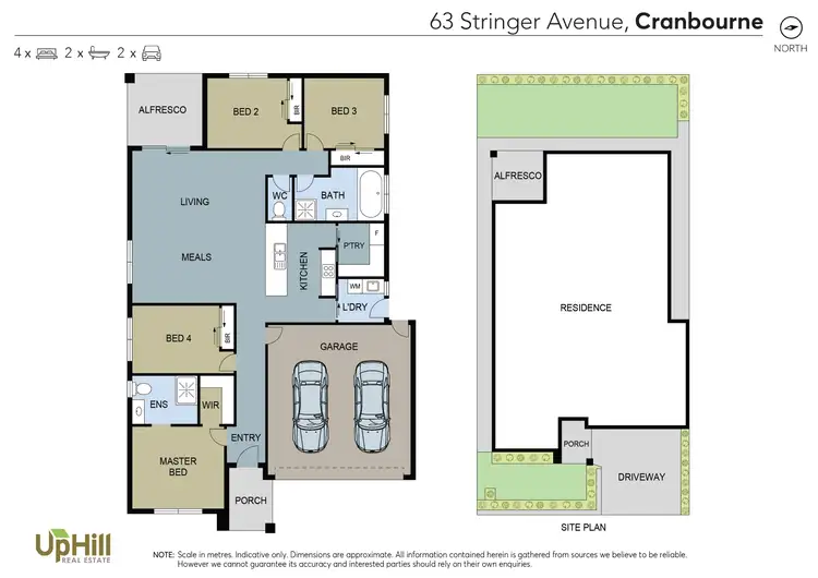 Floorplan of Homely house listing, 63 Stringer Avenue, Cranbourne VIC 3977