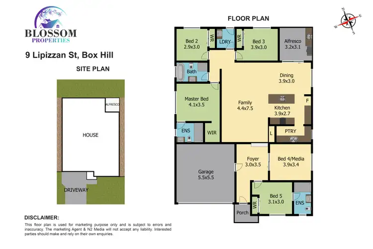 Floorplan of Homely house listing, 9 Lipizzan Street, Box Hill NSW 2765