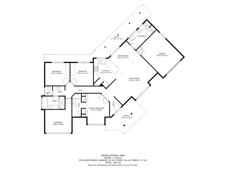 Floorplan of Homely house listing, 10 Lexington Crescent, Mount Gambier SA 5290