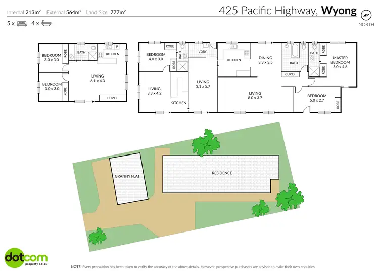 Floorplan of Homely house listing, 425 Pacific Highway, Wyong NSW 2259