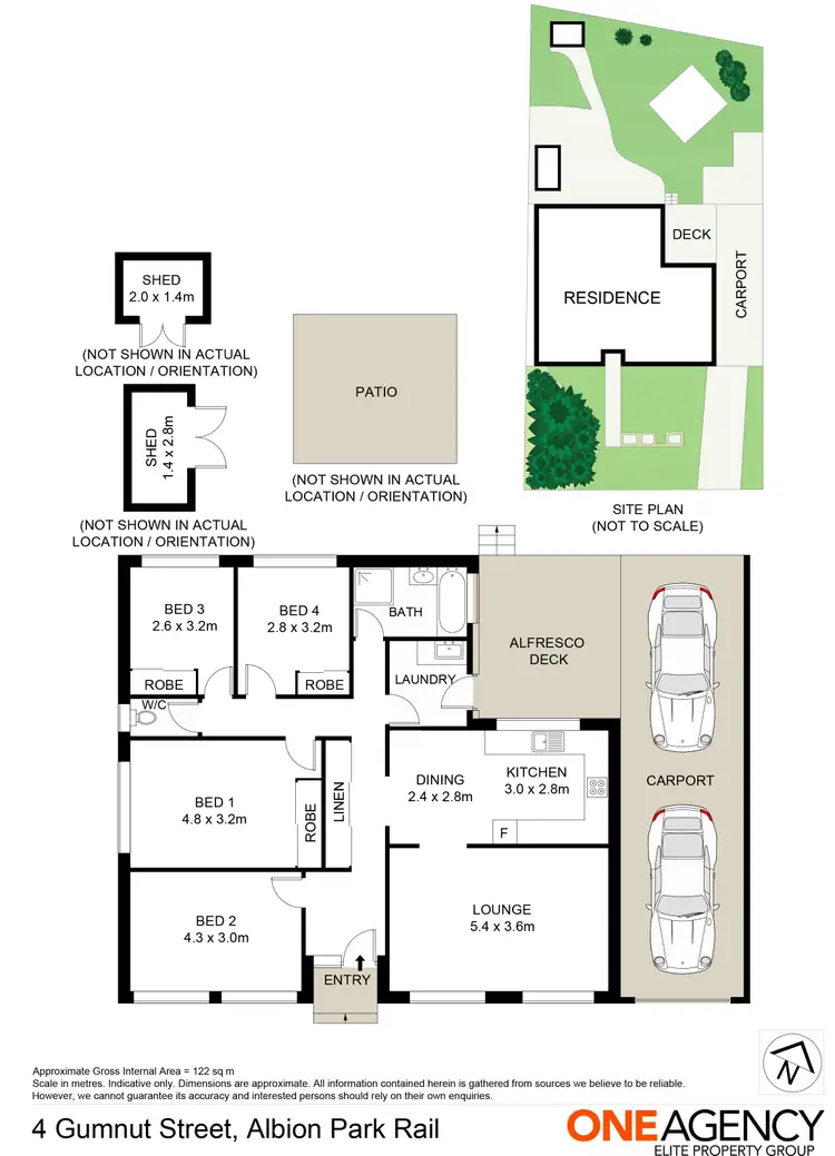 Floorplan of Homely house listing, 4 Gumnut St, Albion Park Rail NSW 2527
