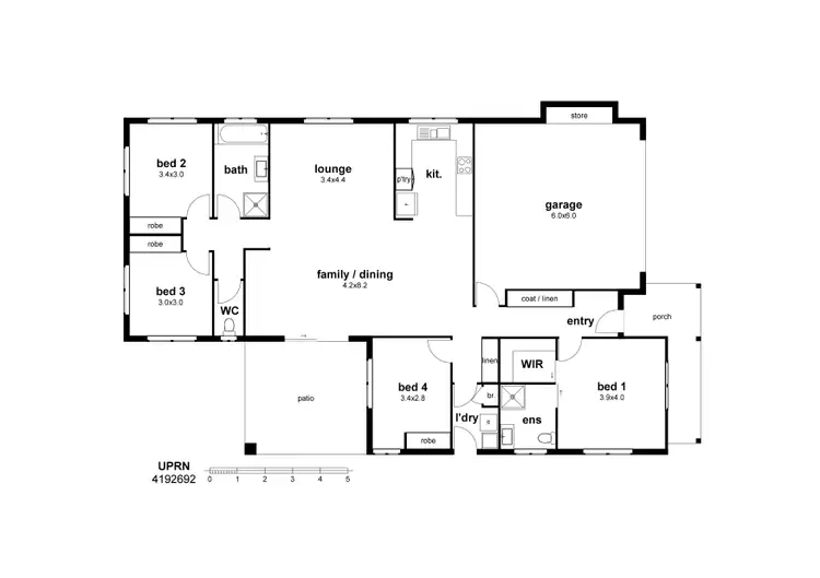 Floorplan of Homely house listing, Address available on request