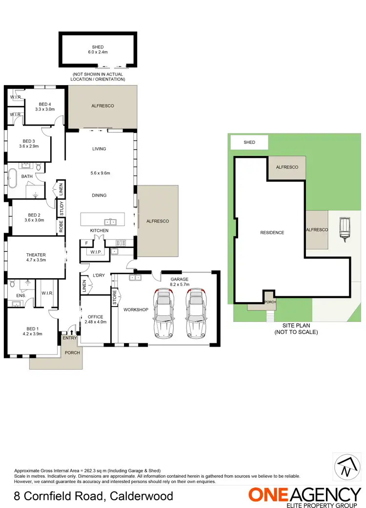 Floorplan of Homely house listing, 8 Cornfield Road, Calderwood NSW 2527