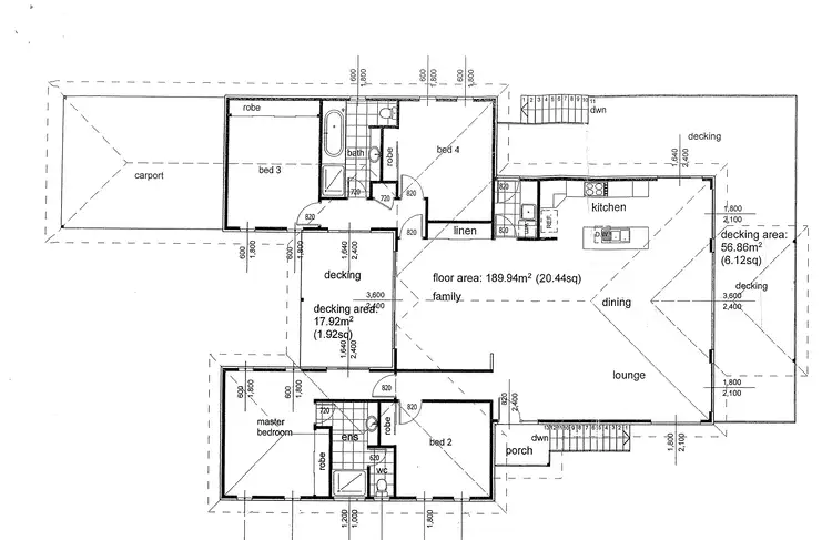 Floorplan of Homely house listing, 53 Vista Drive, Mallacoota VIC 3892