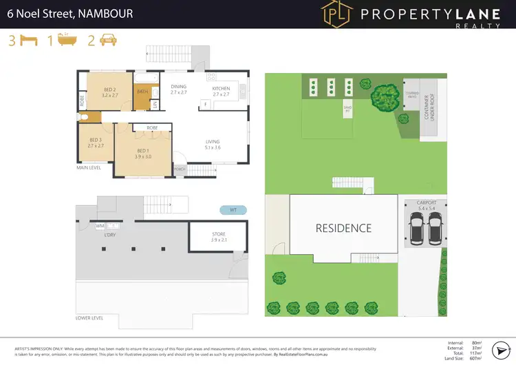 Floorplan of Homely house listing, 6 Noel Street, Nambour QLD 4560