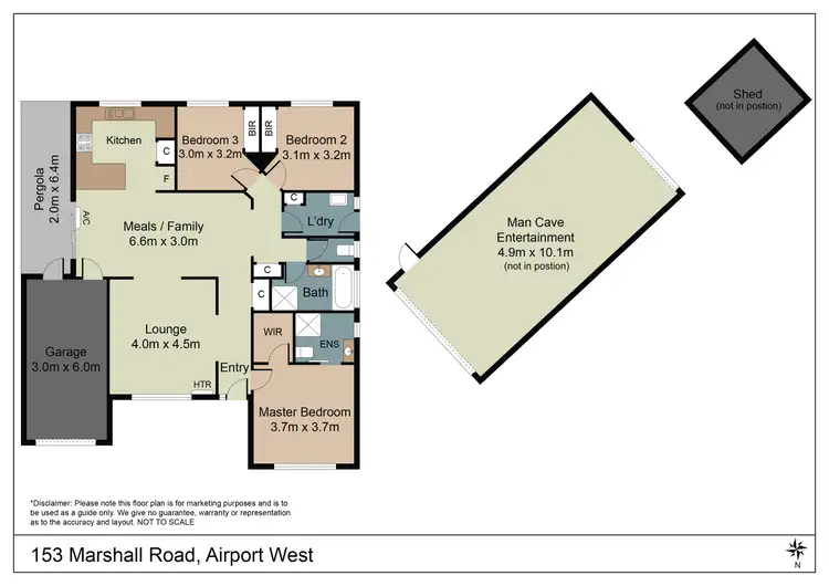 Floorplan of Homely house listing, 153 Marshall Road, Airport West VIC 3042
