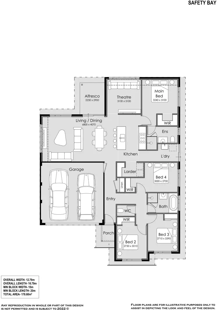 Floorplan of Homely house listing, Address available on request