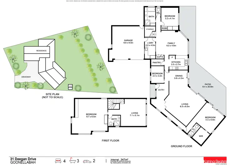 Floorplan of Homely house listing, 31 Deegan Drive, Goonellabah NSW 2480