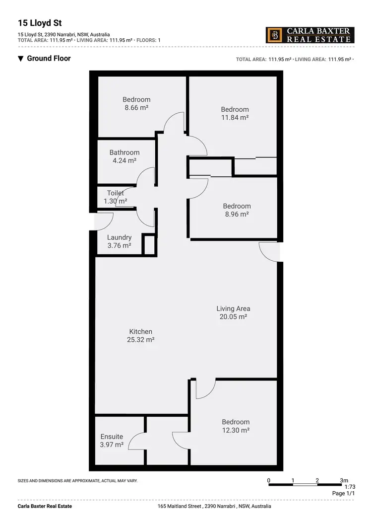 Floorplan of Homely house listing, 15 Lloyd Street, Narrabri NSW 2390