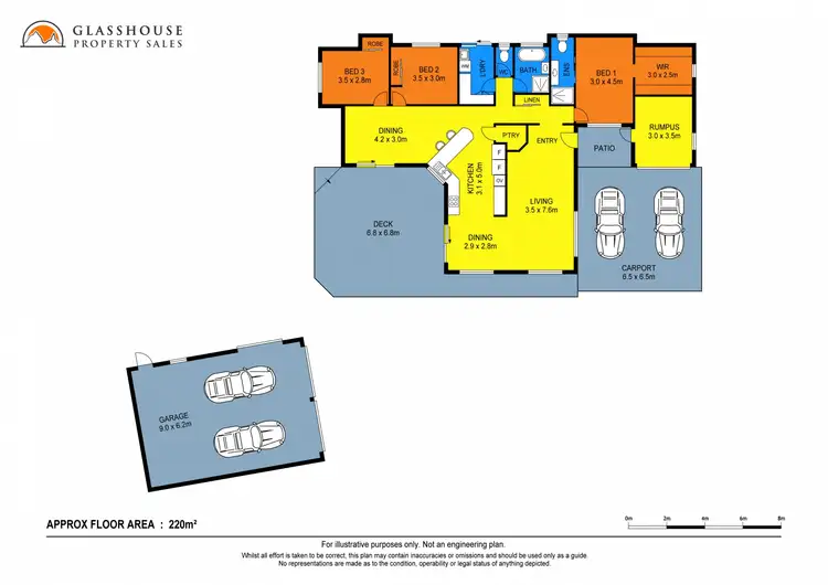 Floorplan of Homely house listing, 19 Dana Close, Glass House Mountains QLD 4518
