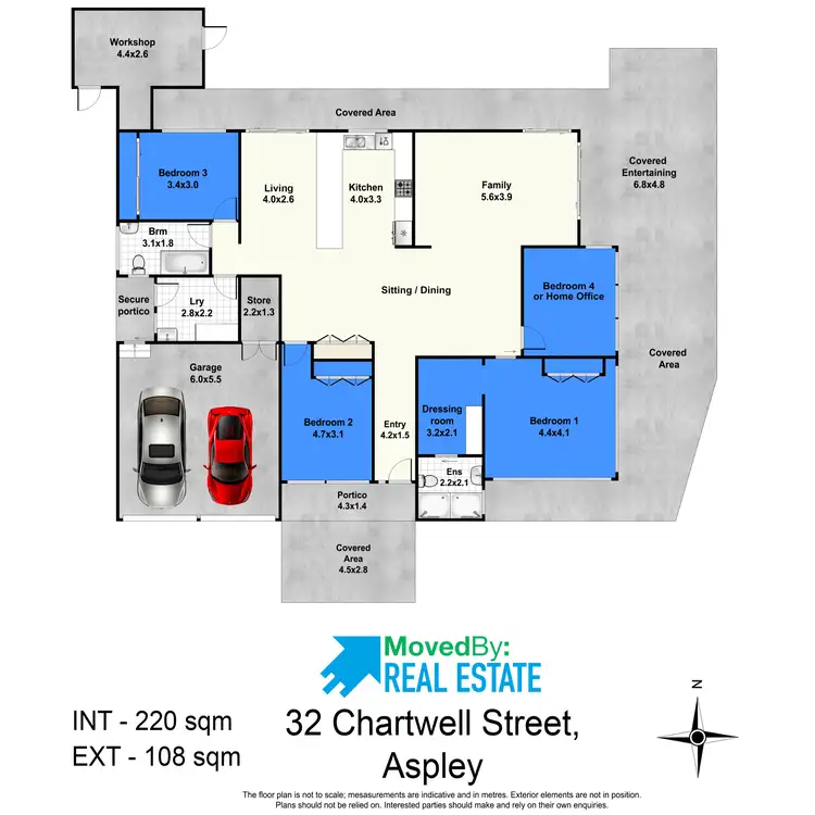 Floorplan of Homely house listing, 32 CHARTWELL STREET, Aspley QLD 4034