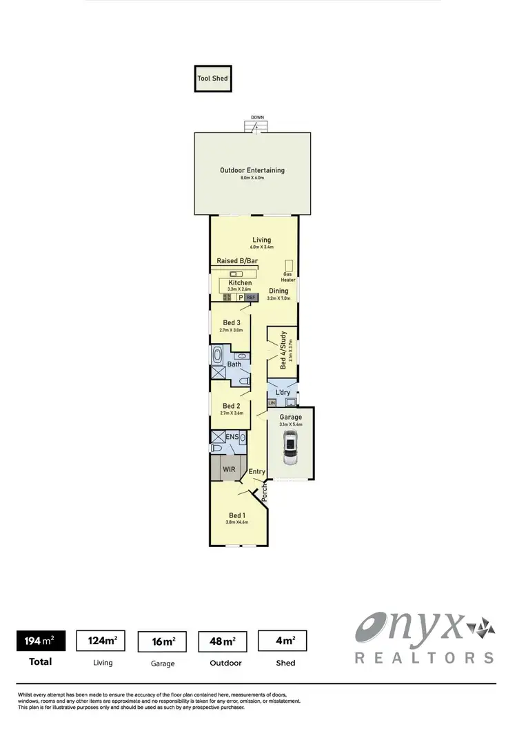 Floorplan of Homely house listing, 7A Dunedin Avenue, Hillcrest SA 5086