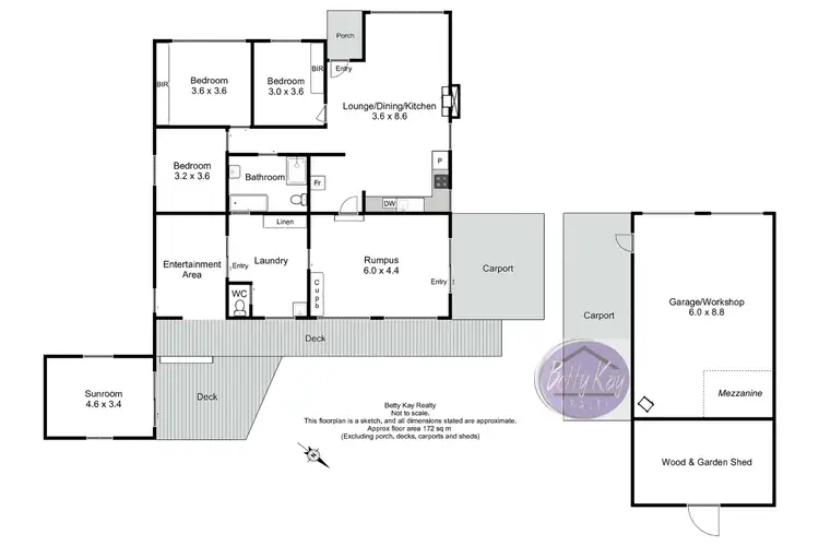 Floorplan of Homely house listing, 164 Montagu Road, Smithton TAS 7330