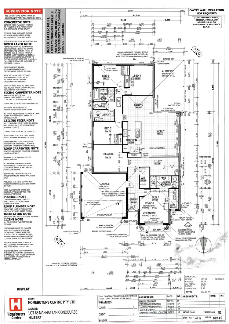Floorplan of Homely house listing, 19 Manhattan Concourse, Hilbert WA 6112
