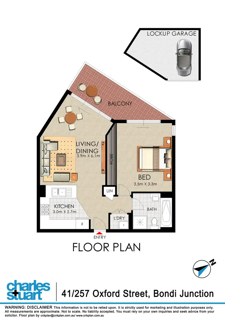 Floorplan of Homely unit listing, 41/257 Oxford Street, Bondi Junction NSW 2022
