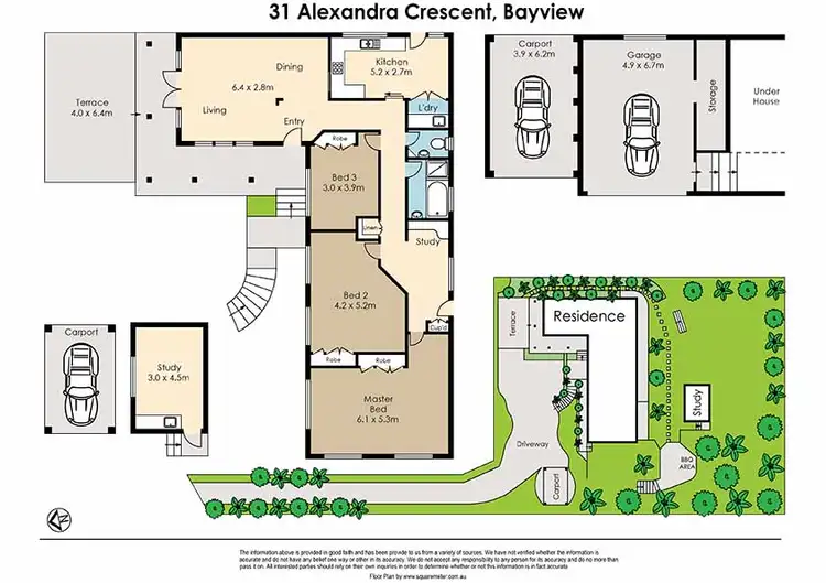 Floorplan of Homely house listing, 31 Alexandra Crescent, Bayview NSW 2104