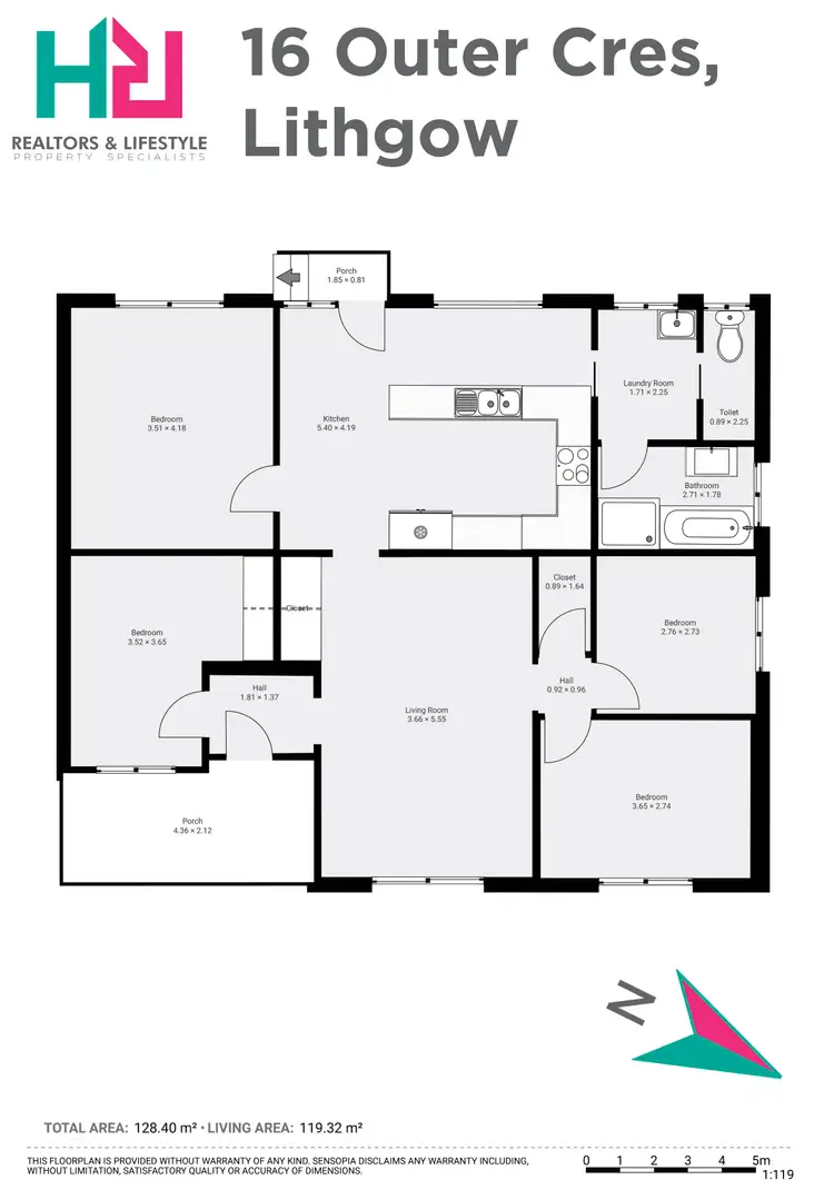 Floorplan of Homely house listing, 16 Outer Crescent, Bowenfels NSW 2790