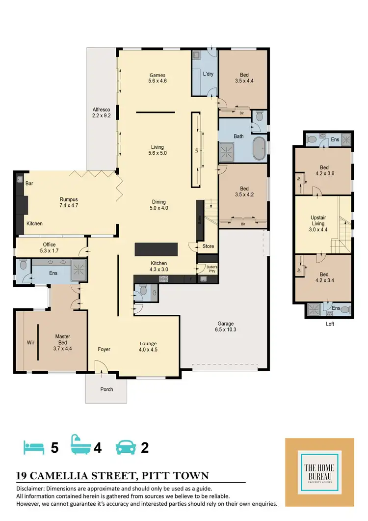 Floorplan of Homely house listing, 19 Camellia Street, Pitt Town NSW 2756