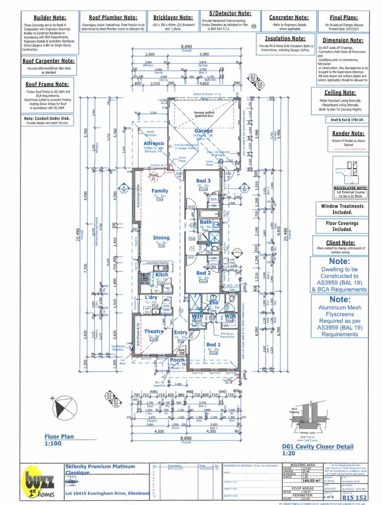 Floorplan of Homely house listing, 80 Everingham Drive, Ellenbrook WA 6069