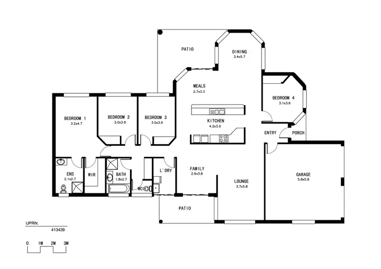 Floorplan of Homely house listing, Address available on request