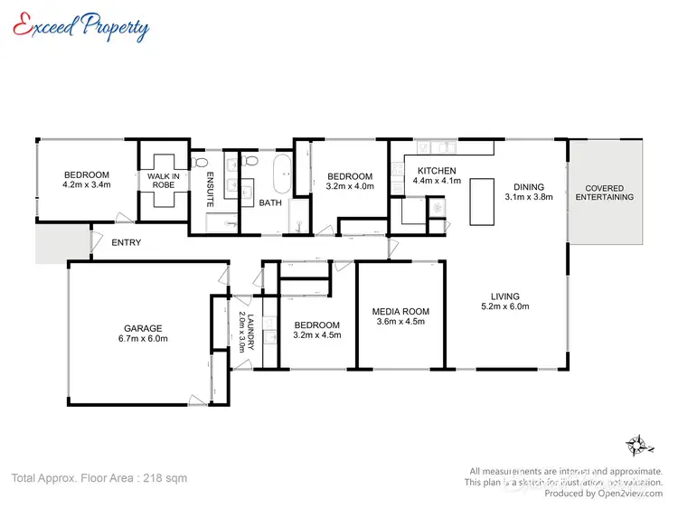 Floorplan of Homely house listing, 5 Hallett Drive, Rokeby TAS 7019
