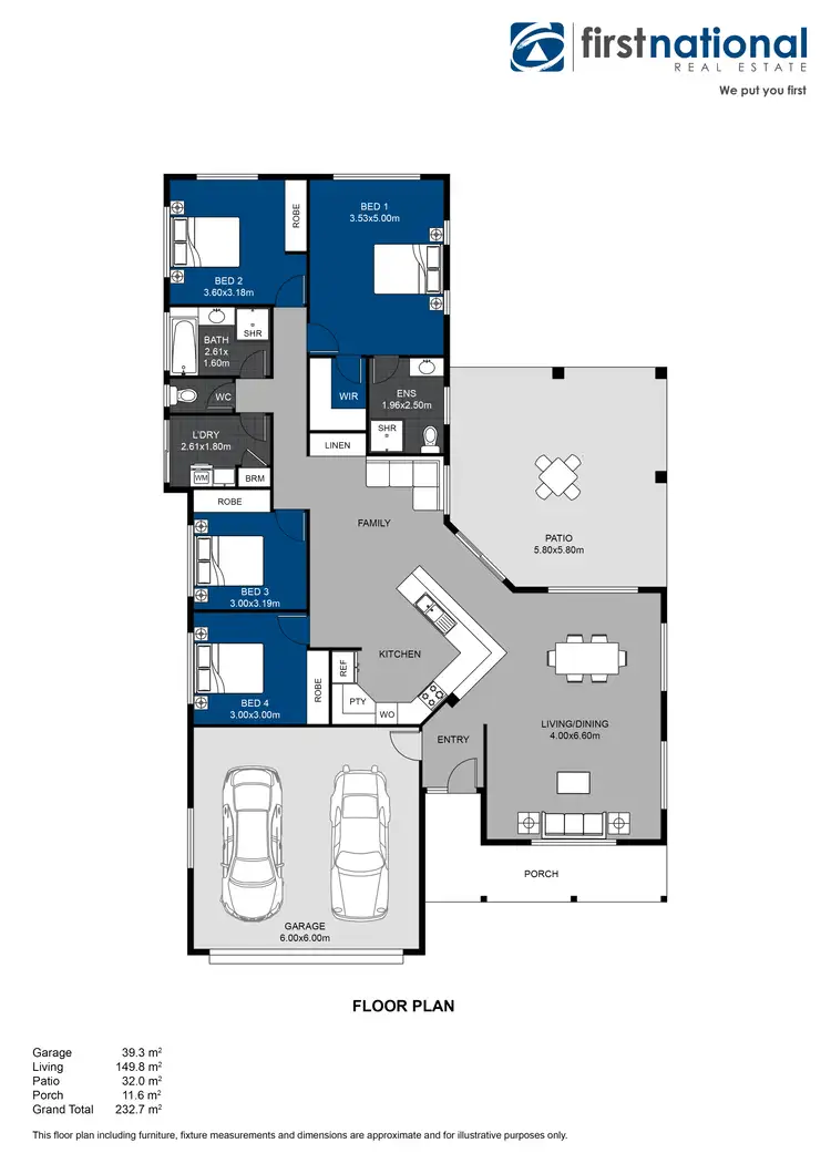 Floorplan of Homely house listing, 22 Carnation, Atherton QLD 4883