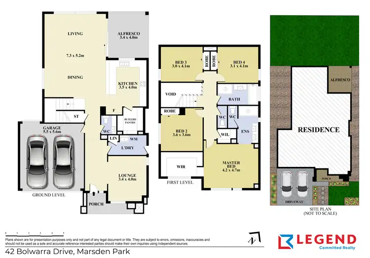 Floorplan of Homely house listing, 42 Bolwarra Drive, Marsden Park NSW 2765
