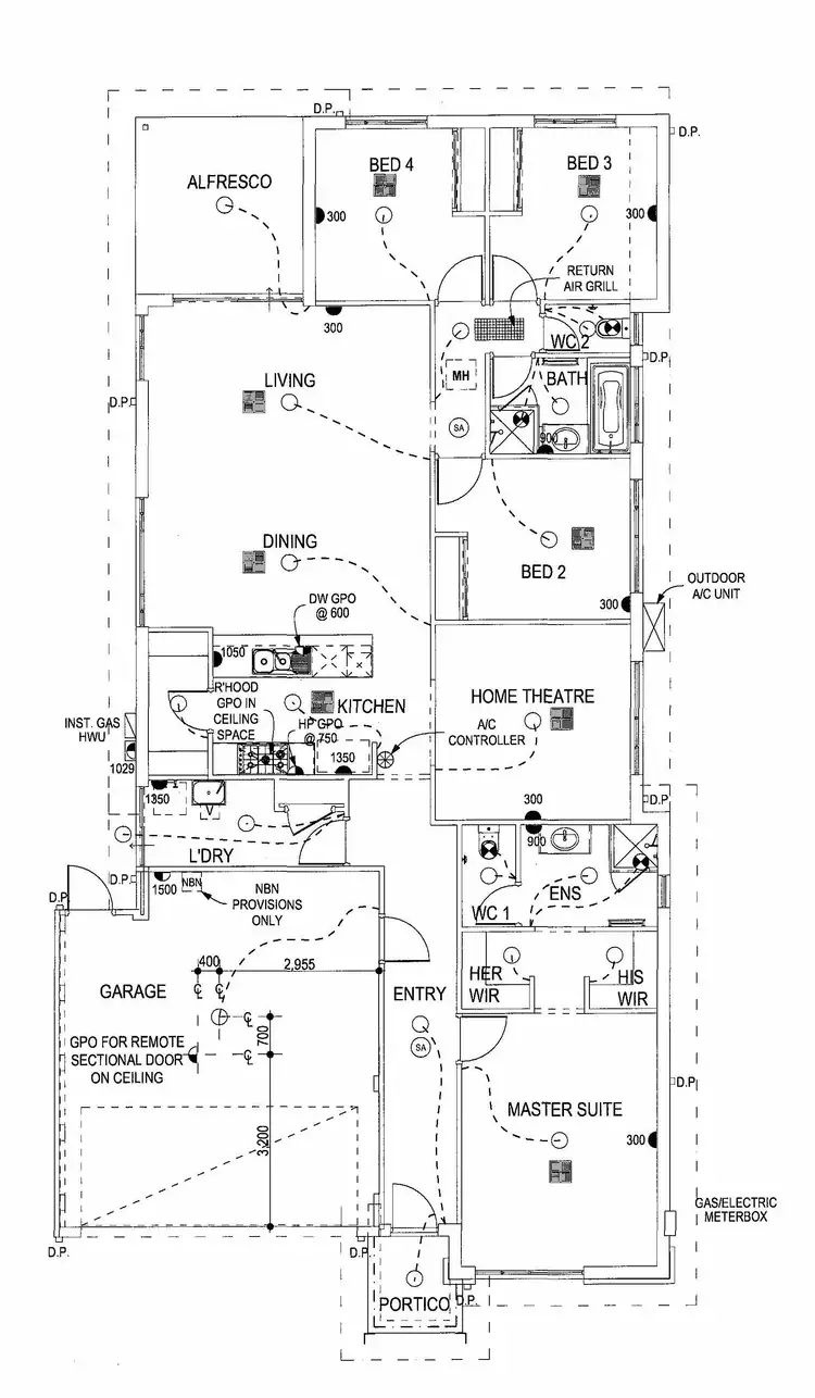 Floorplan of Homely house listing, 14 Heartwood Way, Hilbert WA 6112