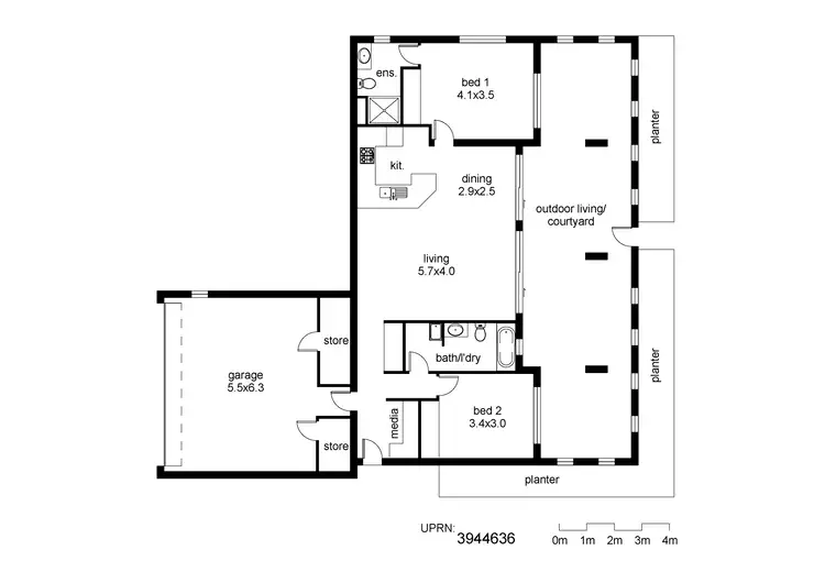 Floorplan of Homely apartment listing, Address available on request