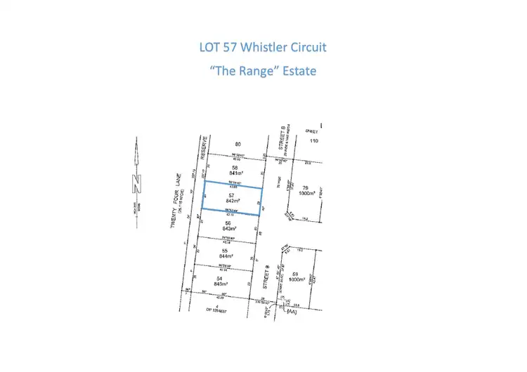 Floorplan of Homely land listing, 11 Whistler Circuit, Moama NSW 2731