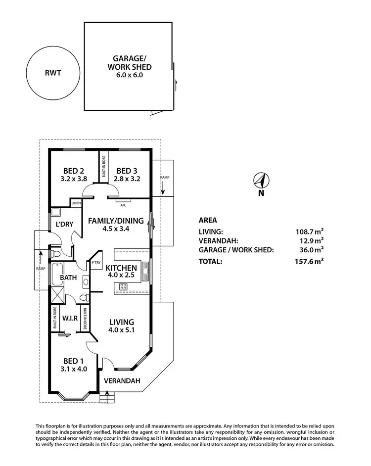 Floorplan of Homely house listing, 9/1 Herrmann Crescent, Karoonda SA 5307
