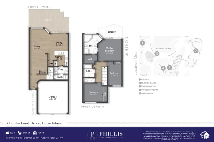 Floorplan of Homely house listing, 77 John Lund Drive, Hope Island QLD 4212