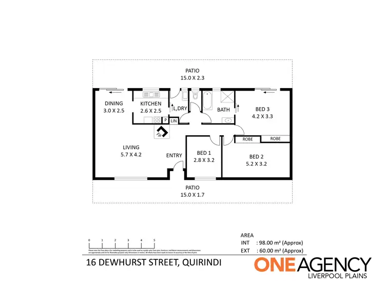 Floorplan of Homely house listing, 16 Dewhurst Street, Quirindi NSW 2343
