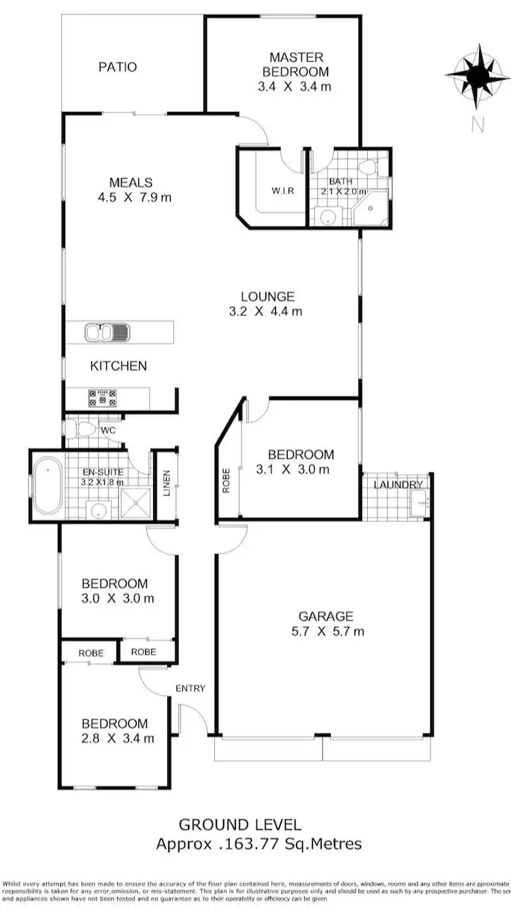 Floorplan of Homely house listing, 6 David Court, Helidon QLD 4344