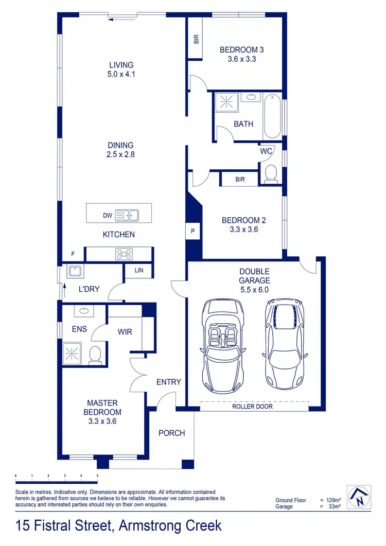 Floorplan of Homely house listing, 15 Fistral Street, Armstrong Creek VIC 3217