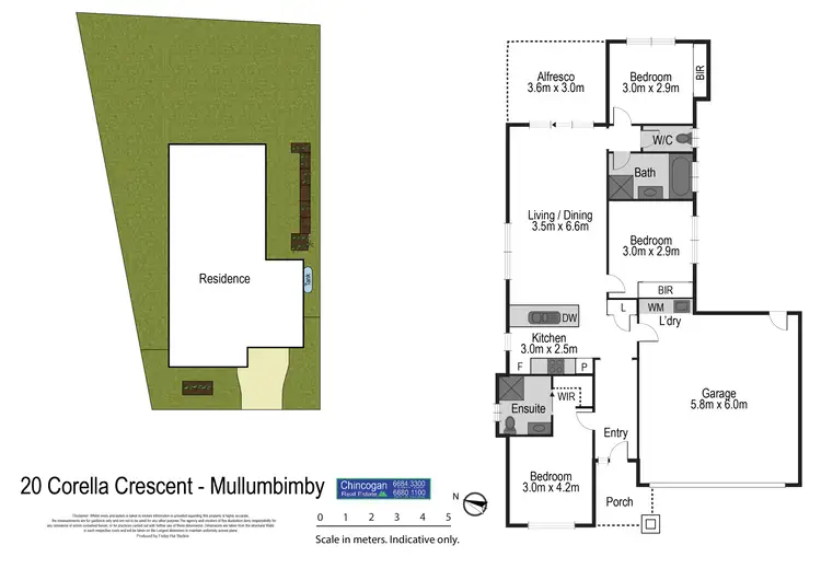 Floorplan of Homely house listing, 20 Corella Crescent, Mullumbimby NSW 2482