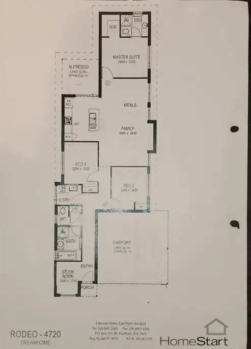 Floorplan of Homely house listing, 58 Bildersee Avenue, Brabham WA 6055