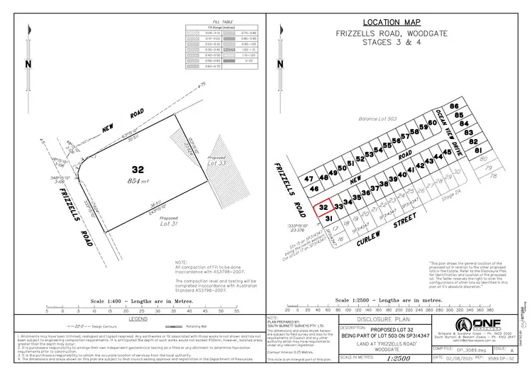 Floorplan of Homely land listing, 2 Oystercatcher Street, Woodgate QLD 4660