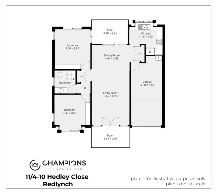Floorplan of Homely house listing, 11/4-10 Hedley Close, Redlynch QLD 4870