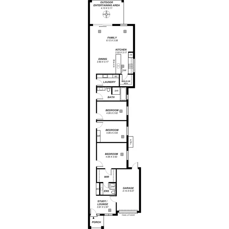 Floorplan of Homely house listing, 7-9 Thomas Street, South Plympton SA 5038