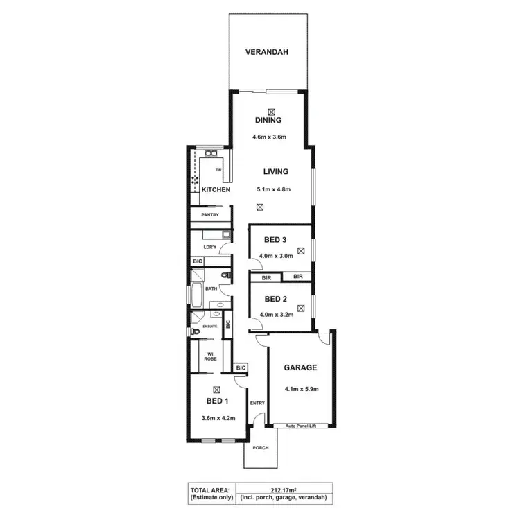 Floorplan of Homely house listing, 13A-13B Gulfview Drive, Rostrevor SA 5073