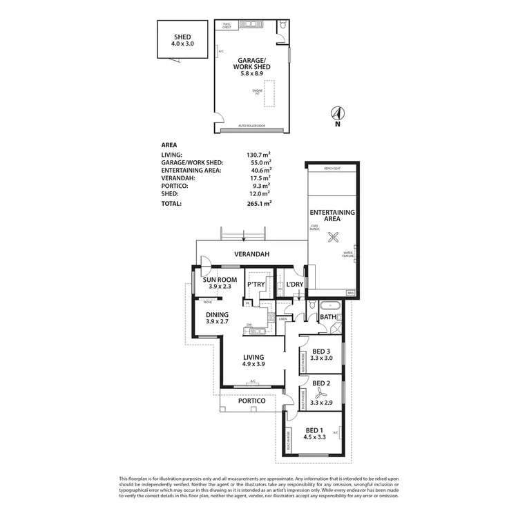 Floorplan of Homely house listing, 343 Gorge Road, Athelstone SA 5076