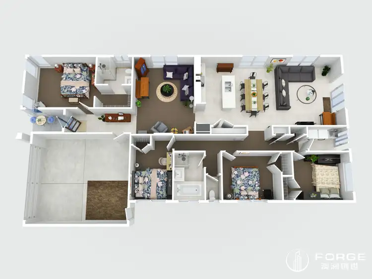 Floorplan of Homely house listing, 91 Wallaroo Way, Doreen VIC 3754