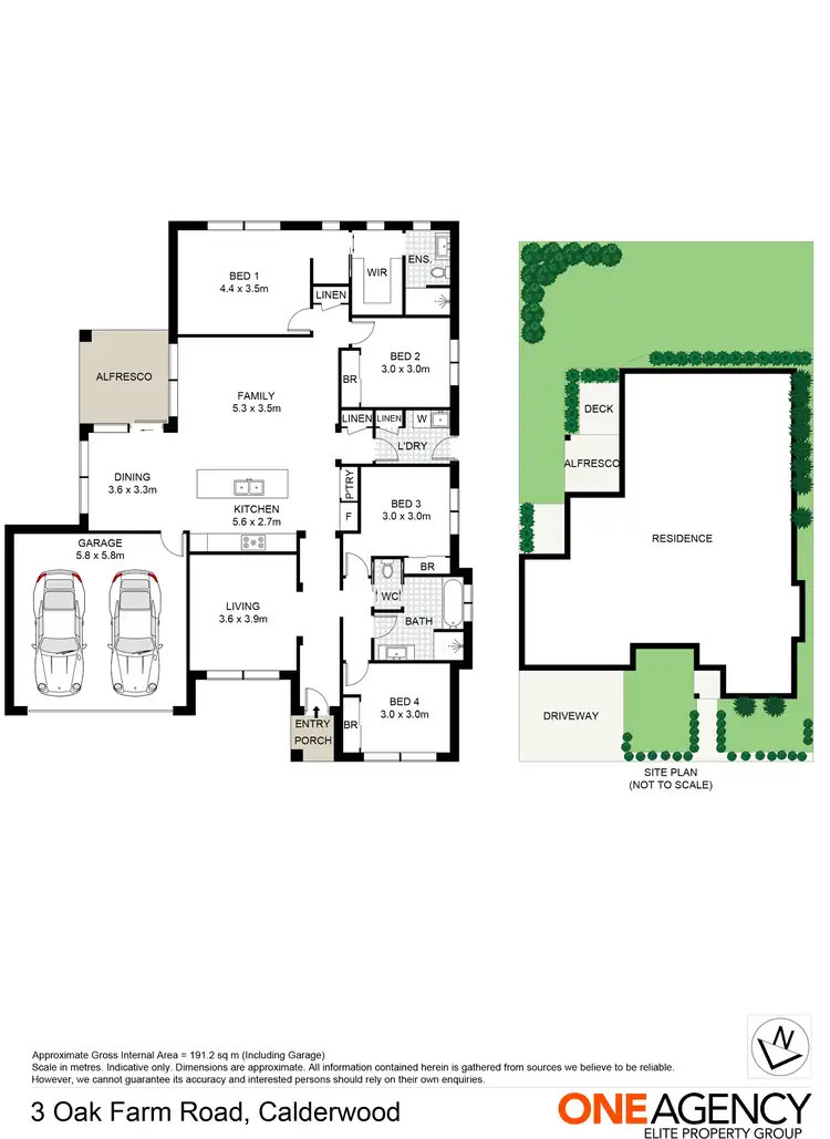 Floorplan of Homely house listing, 3 Oak Farm Road, Calderwood NSW 2527